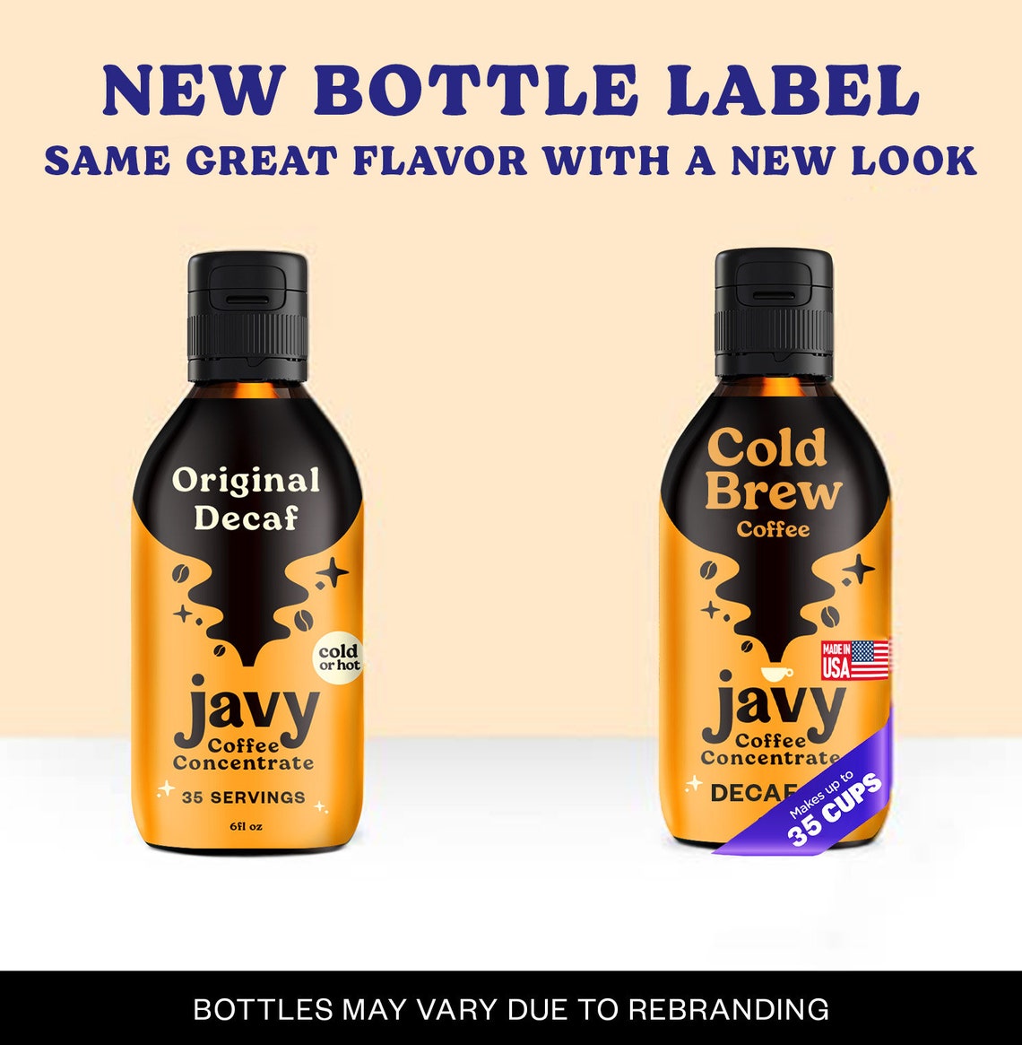 Javy Coffee Cold Brew Decaf Concentrate 35X Artisan Roasted Etsy