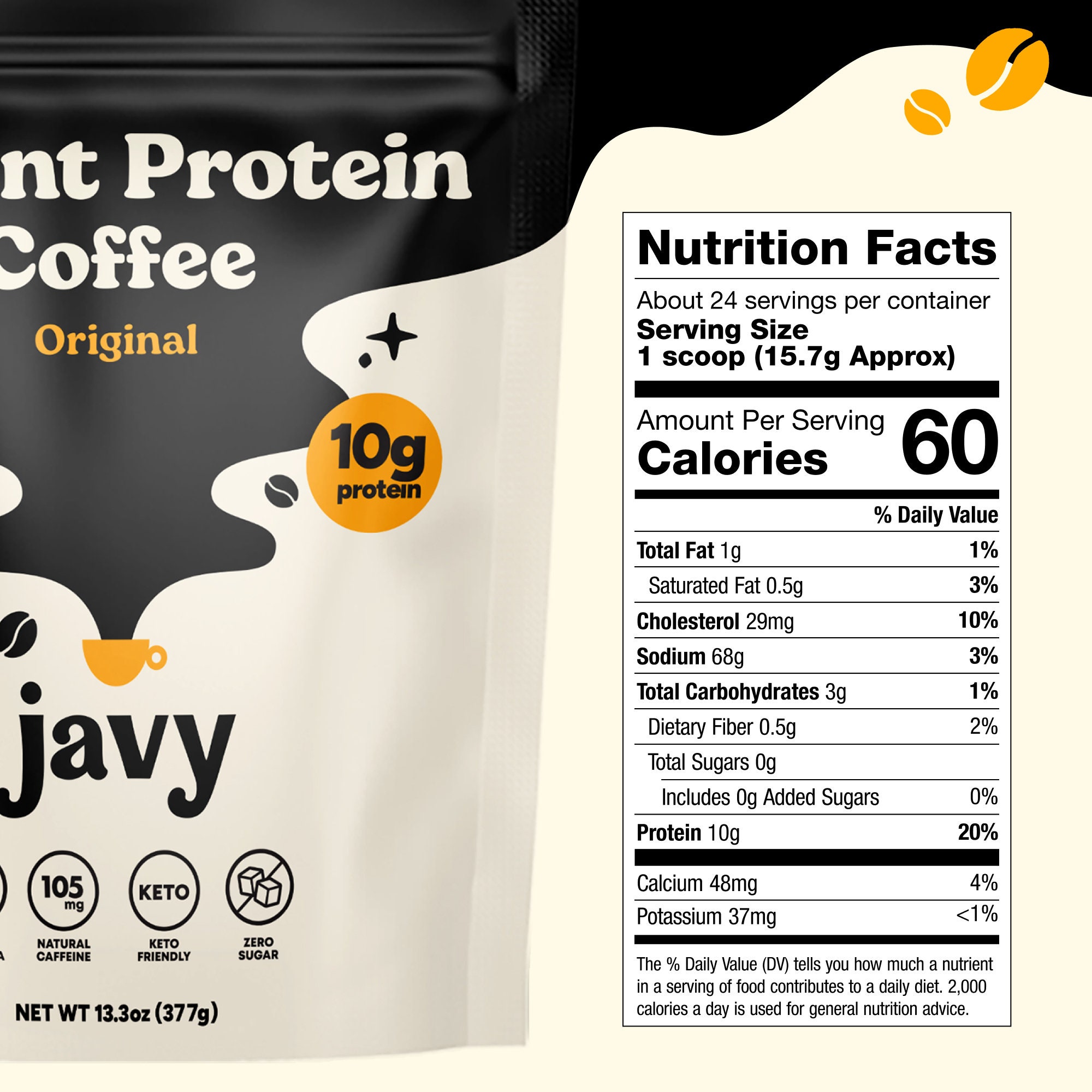 Where To Buy Javy Protein Coffee Javy Instant Coffee High Protein Powder, Iced Coffee, Protein Drinks