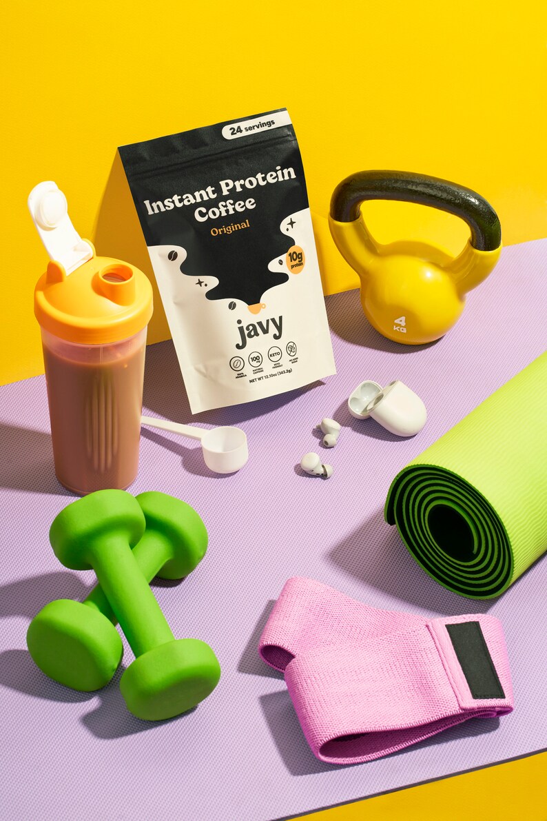 Javy Instant Coffee High Protein Powder Iced Coffee Protein Etsy