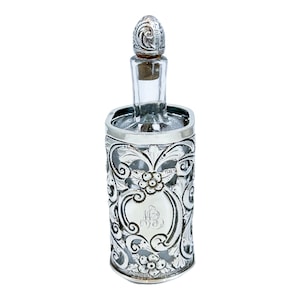 Sterling silver 950 銀製 アンティーク 香水 ボトル Sterling silver 950 銀製 アンティーク 香水 ボトル