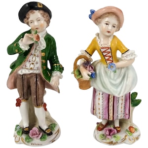 Sitzendorf ジッツェンドルフ　陶磁器 楽天市場】sitzendorf ジッツェンドルフ花畑と羊と戯れる女性