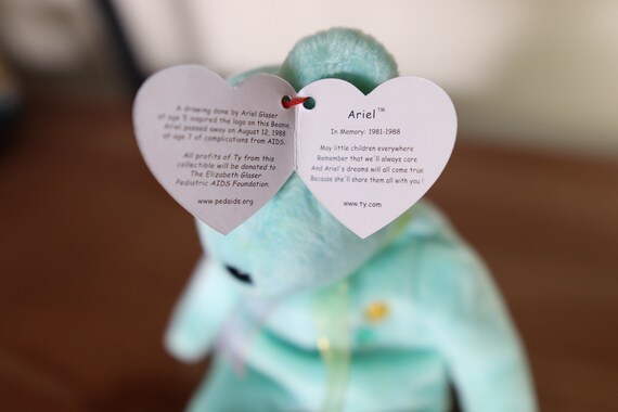Ariel beanie baby hotsell