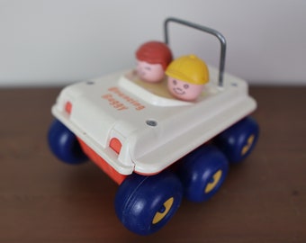 Vintage 1973 Fisher Price Bouncy Buggy - Made in USA