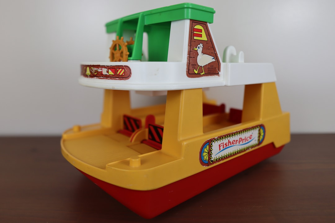 Classic Vintage 1978 Fisher Price Little People Ferry Boat - Etsy