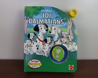 Vintage 1994 Mattel 101 Dalmatians "See 'n Say Storybook Talking Book" - Excellent Condition