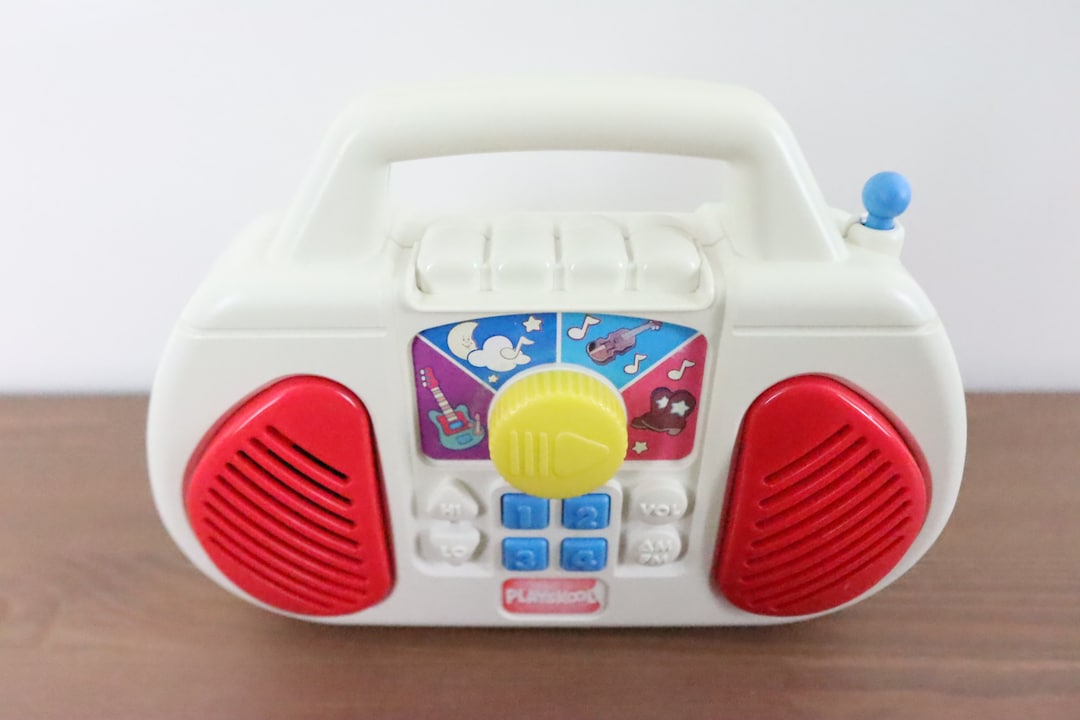 Classic Vintage 1995 Playskool Toy radio Music Toy Etsy