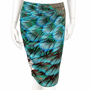 Roberto Cavalli Silk Skirt - Etsy