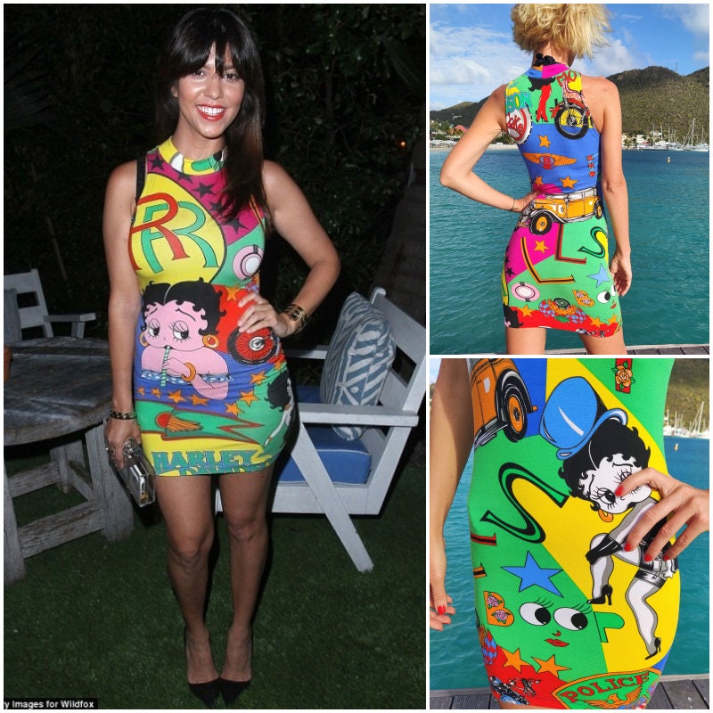 Versace Jeans Couture Gianni Multicolor Betty Boop Pop Art