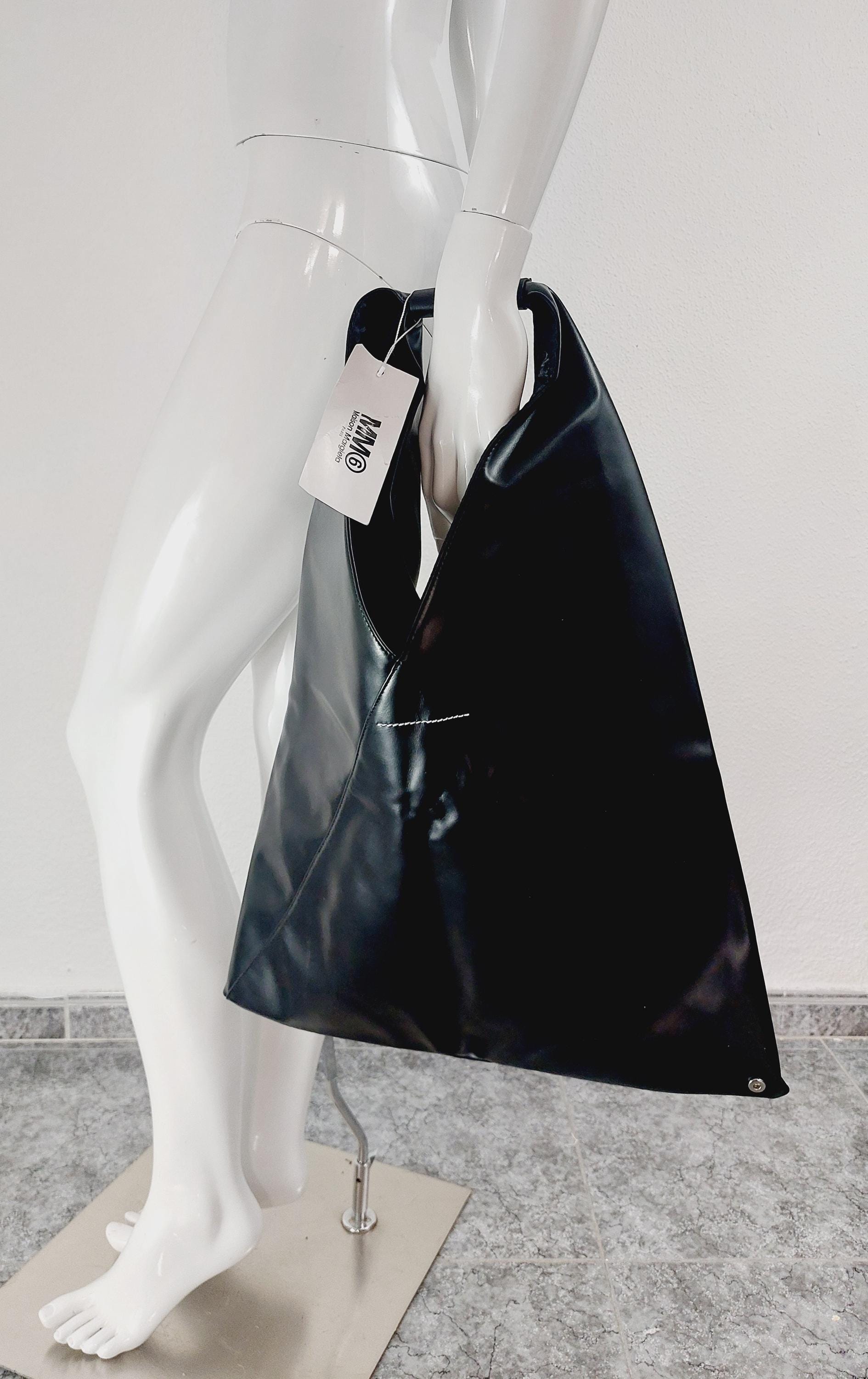 MM6 Maison Margiela Unisex Japanese Origami Black Medium Faux