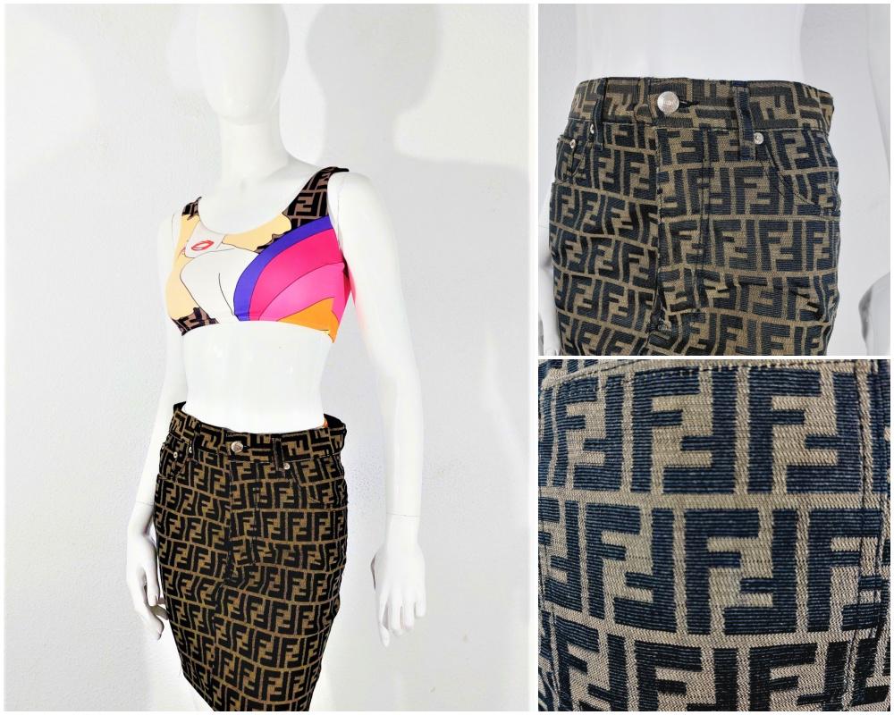 Fendi Zucca Ff - Etsy