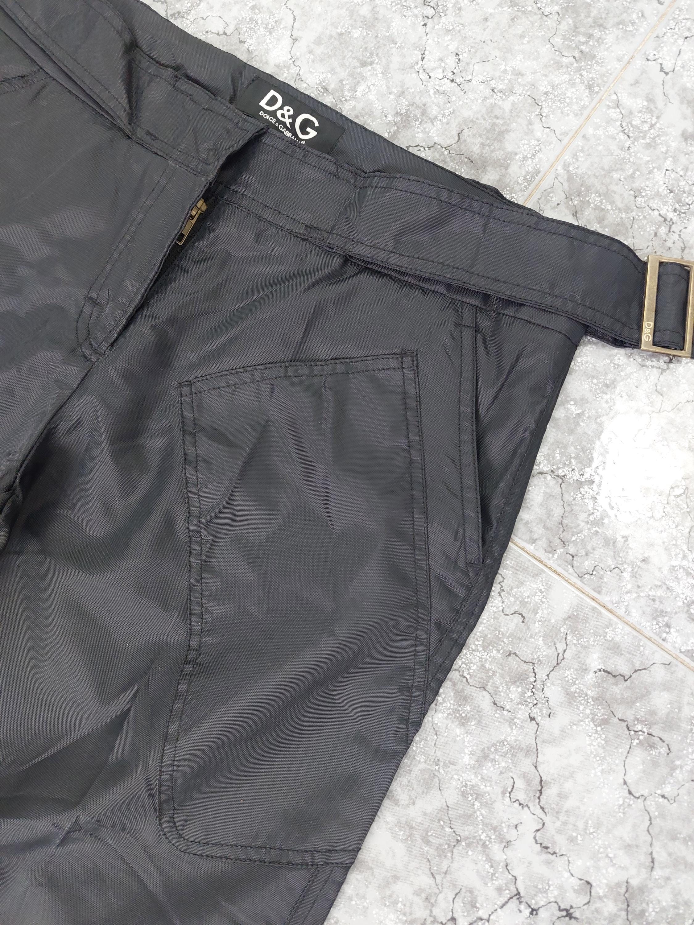 Dolce and Gabbana D&G 2000s Y2K Wide-leg Trousers Tactical Cargo