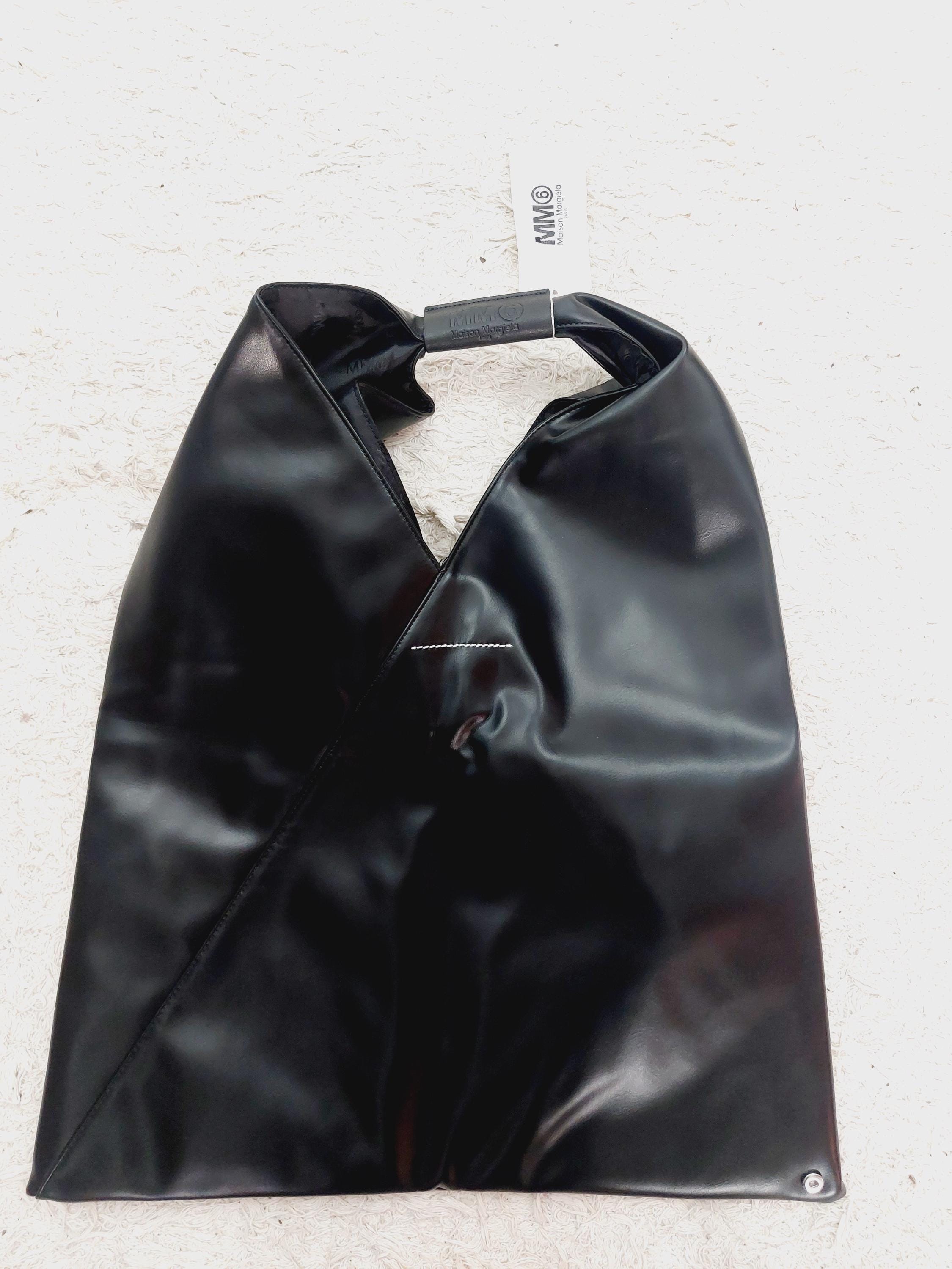 MM6 Maison Margiela Unisex Japanese Origami Black Medium Faux