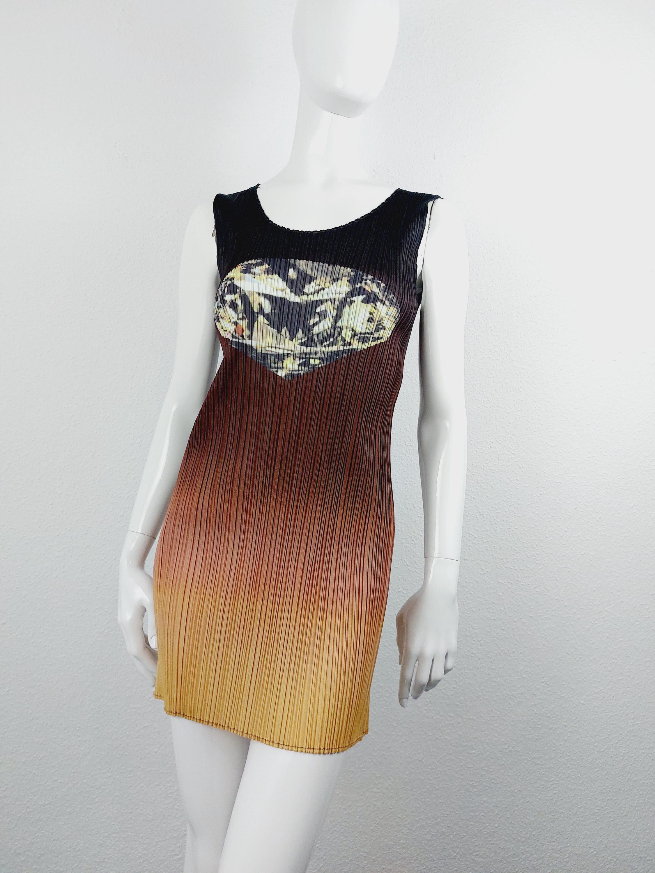 Issey Miyake Pleats Please Diamond Print Geisha Pleated