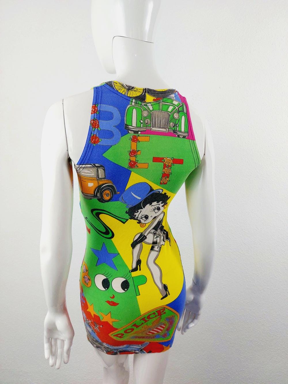 ワンピース [ULKIN CANVAS x Betty Boop] Balloon Mini Dress MUSINSA | ULKIN CANVAS Betty Boop Balloon Mini One Piece_Khaki