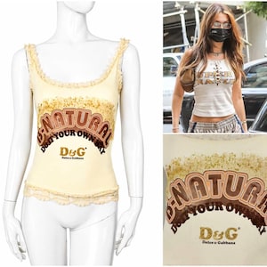 Vintage D&g Tank Top - Etsy