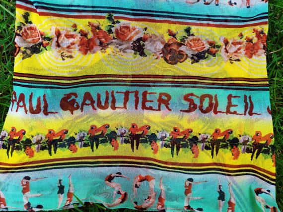 Jean Paul Gaultier JPG Soleil Diving Parrot Bird Tropical Swimmers