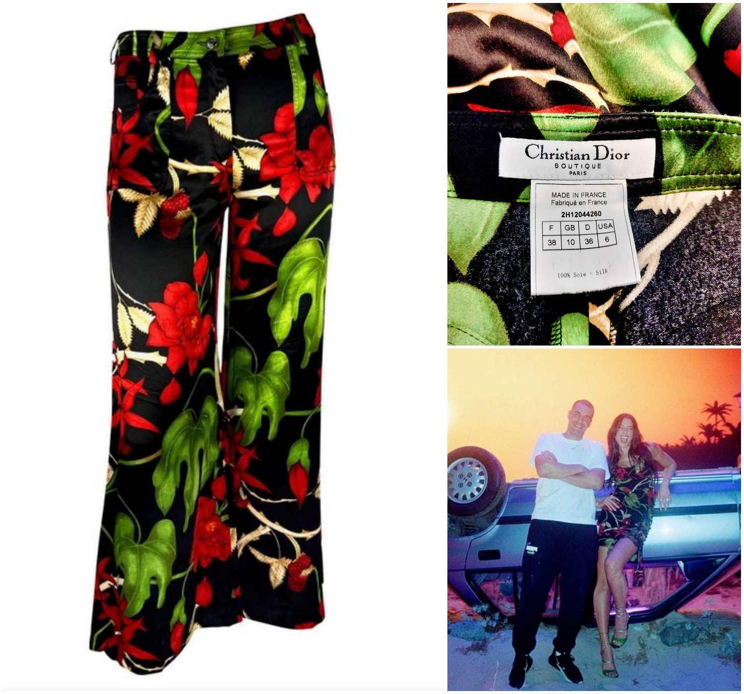 Dior Galliano Pants - Etsy Canada