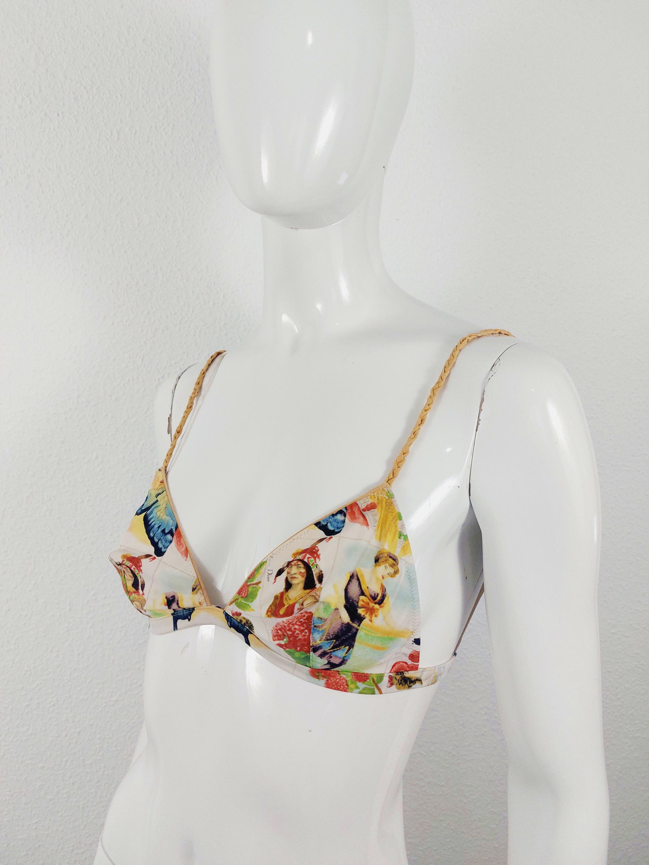 Christian Dior by John Galliano Circa 2000 Sheer Monogram
