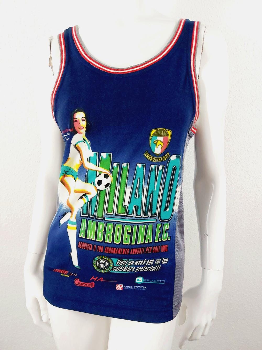 トップス D&G DOLCE&GABBANA Frilled Camisole Camisole Dolce & Gabbana Multicolour size 44 IT in Cotton