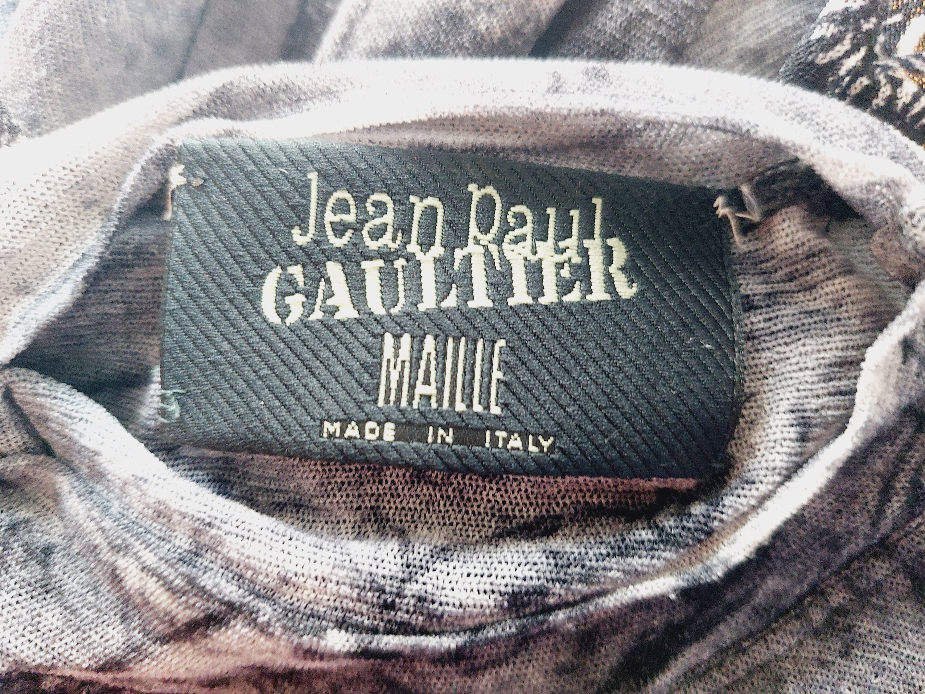 Jean Paul Gaultier SS 1998 Jesus Christ Mesh Unisex Baroque Jean Paul Gaultier SS 1998 Jesus Christ Mesh Unisex Baroque