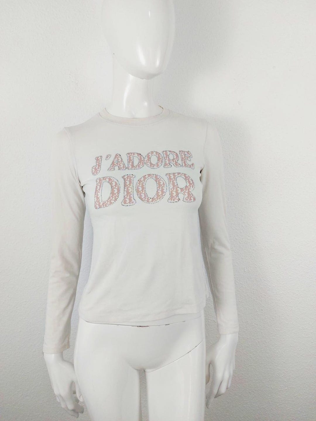 Christian Dior 2002 John Galliano graphic-print cotton T