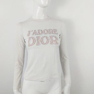 J'adore Dior Christian Dior John Galliano Pink White Logo