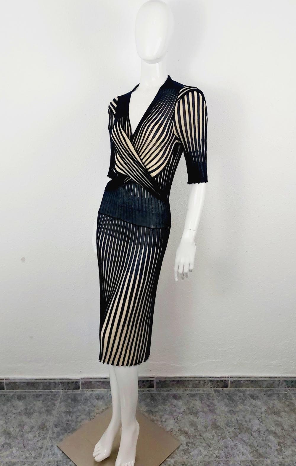 Gaultier Black Dress - Etsy Gaultier Black Dress - Etsy