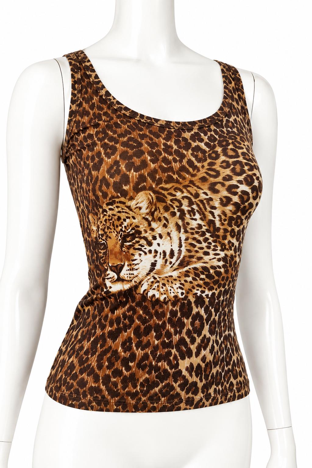 Gabbana Leopard Top - Etsy