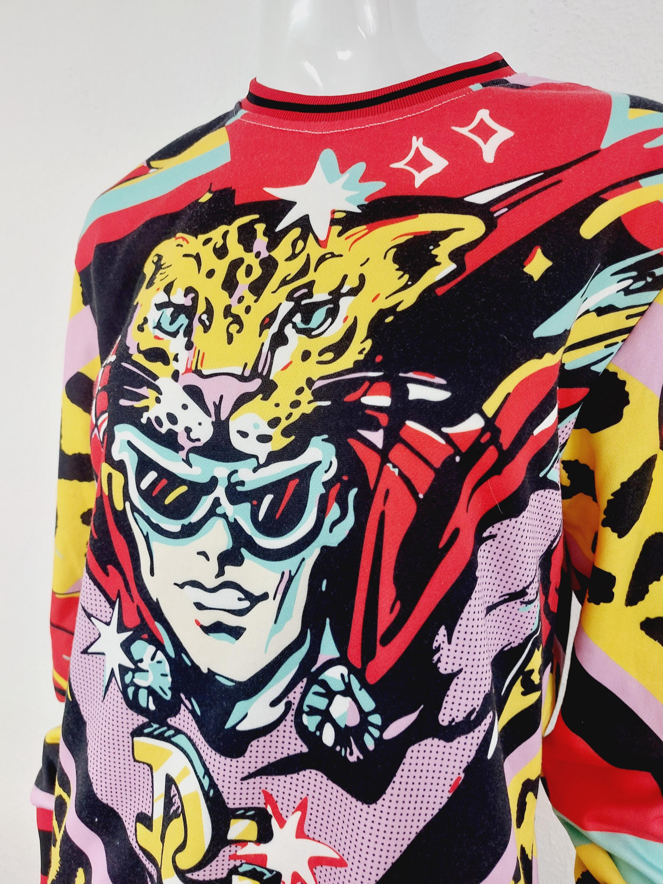 Dolce and Gabbana DG 2019 Runway Leopard King D&G Superhero