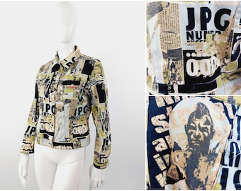 Jean Paul Gaultier Vintage 1997 90s Punk Anarchy Fight