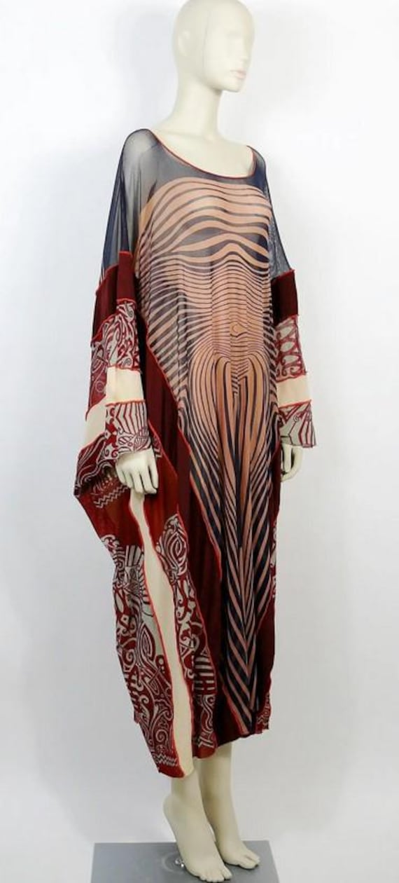 Jean Paul Gaultier SS 1996 Runway Mesh Body Optical Illusion Jean Paul Gaultier SS 1996 Runway Mesh Body Optical Illusion
