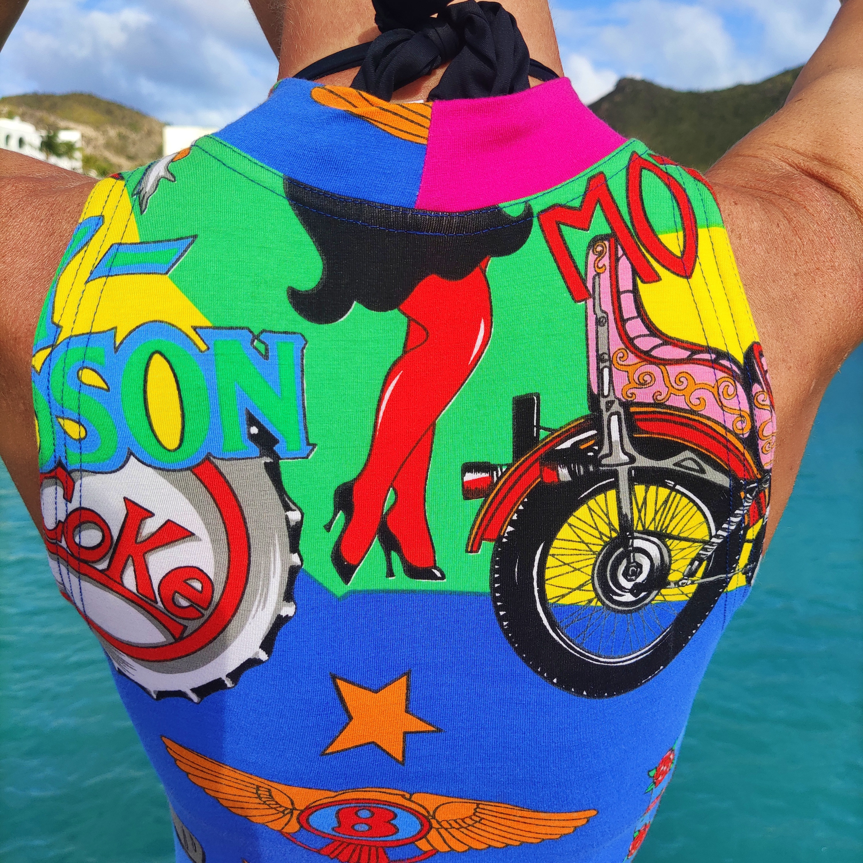 Versace Jeans Couture Gianni Multicolor Betty Boop Pop Art Rolls