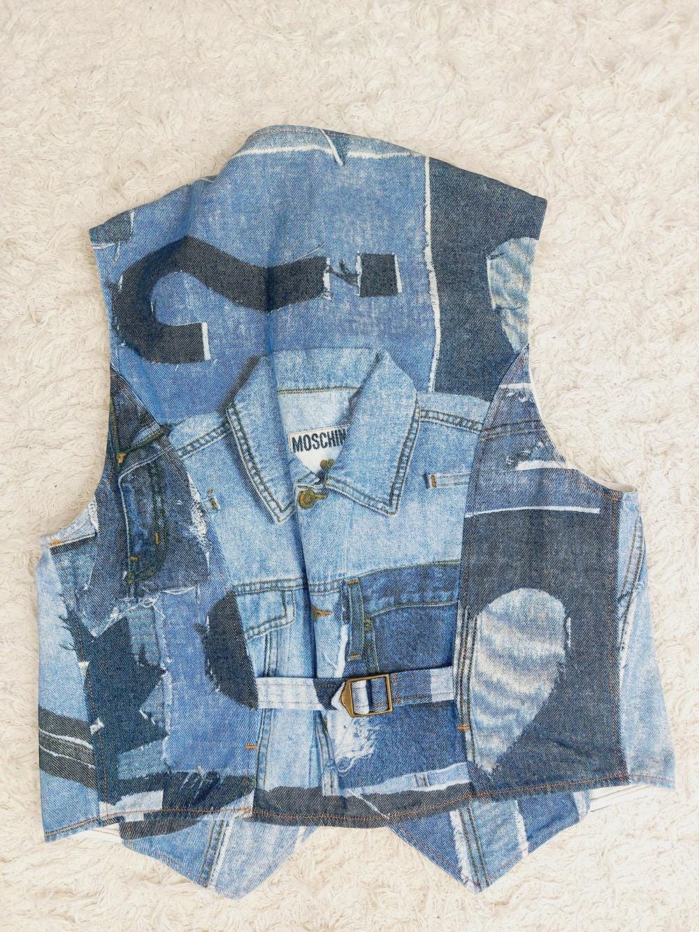 Ruffle Denim Jacket - Etsy