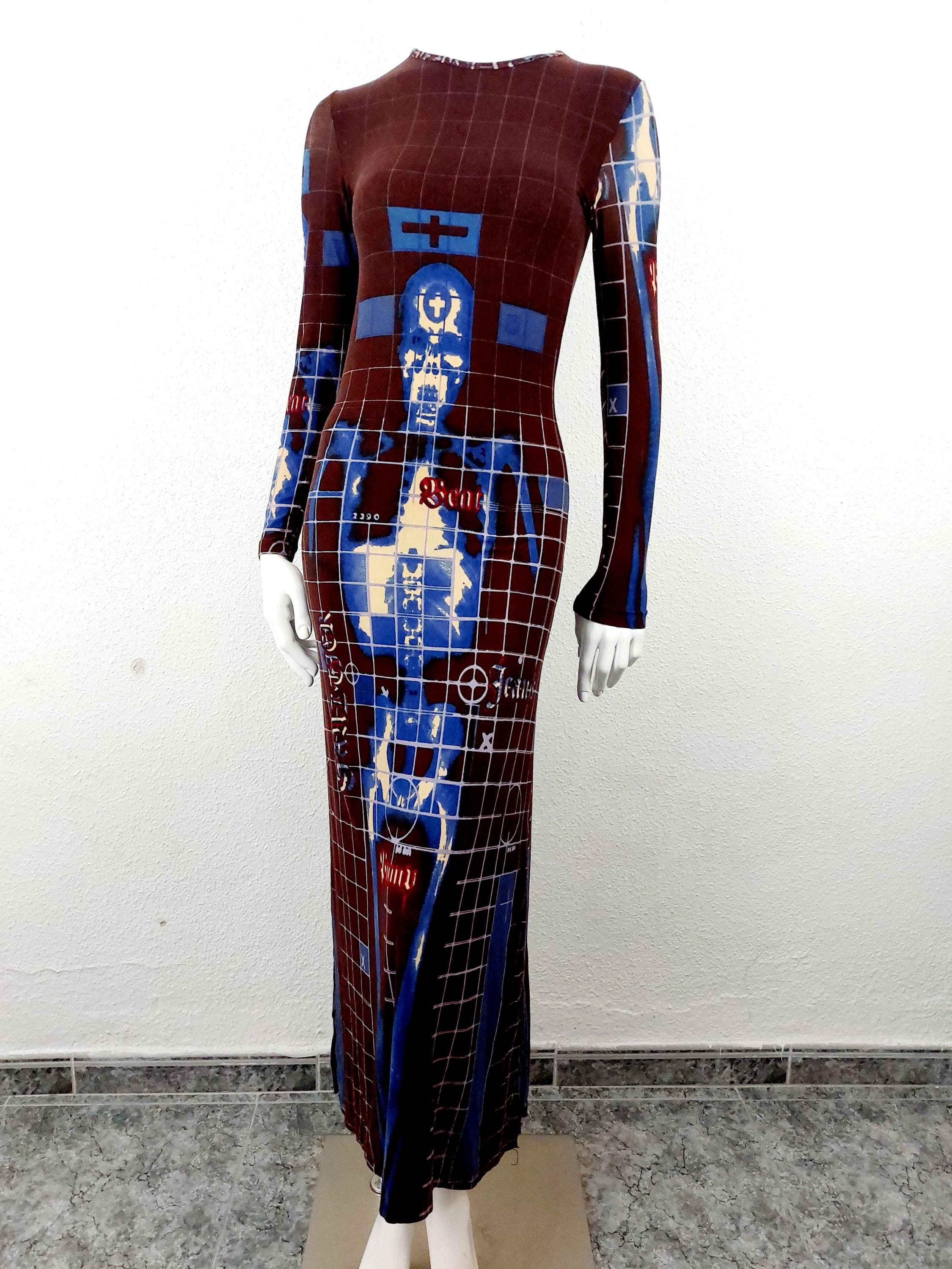Jean Paul Gaultier Vintage 1996 Cyberbaba Kendall Jenner Runway