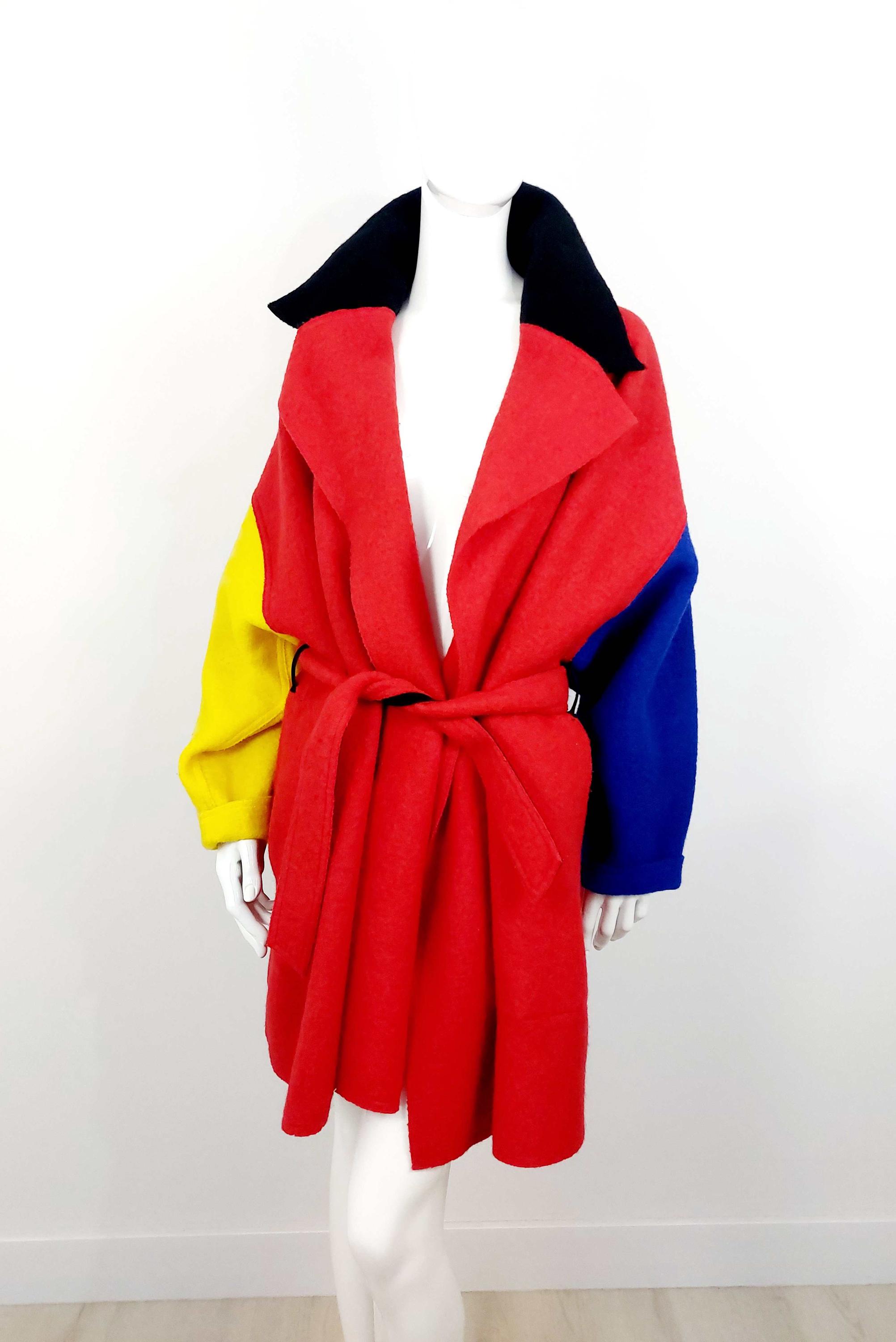 JEAN CHARLES DE CASTELBAJAC コート ジャケット Jean Charles De Castelbajac JCDC Vintage 1980s Rainbow LGBTQ