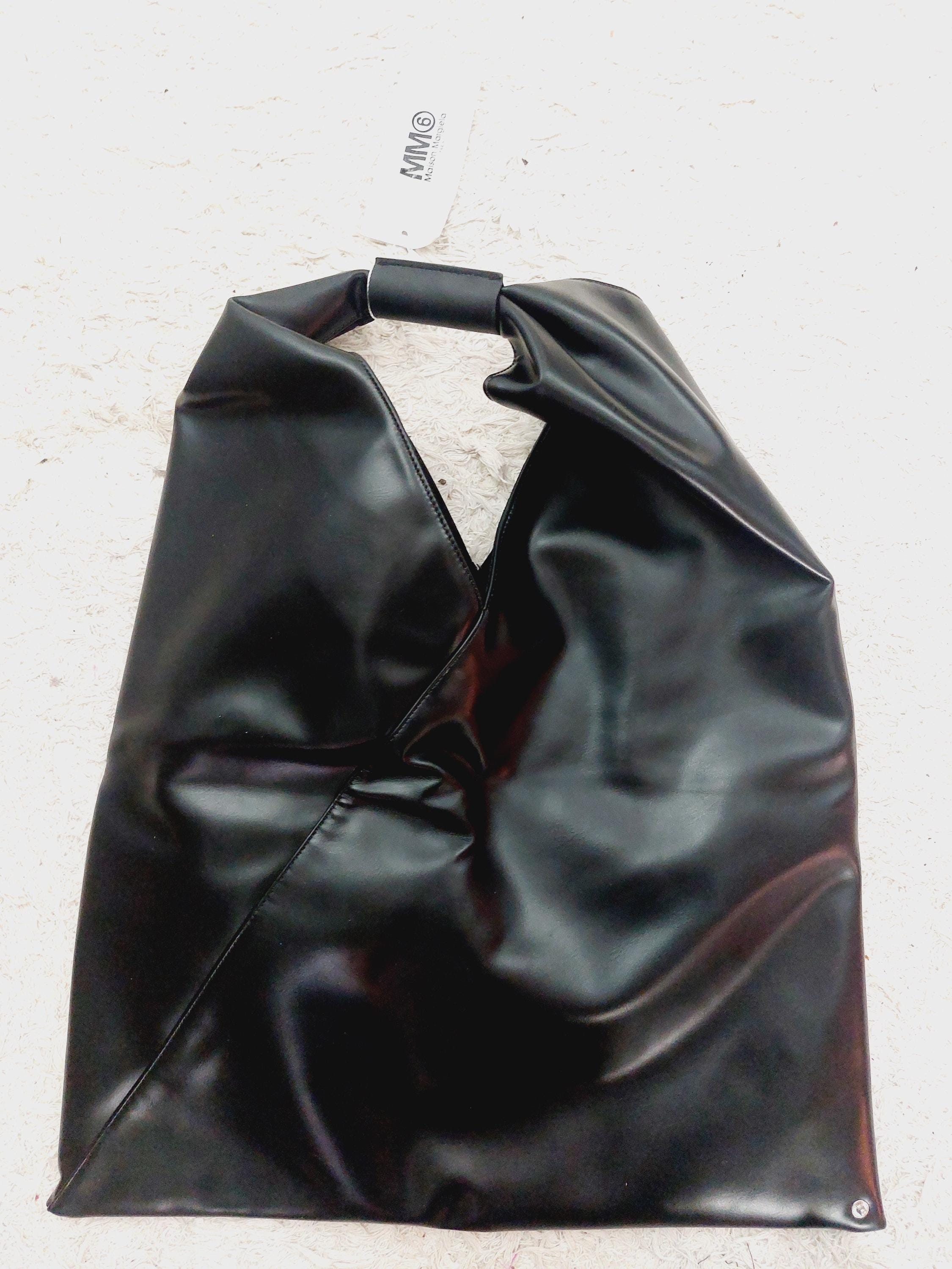 MM6 Maison Margiela Unisex Japanese Origami Black Medium Faux