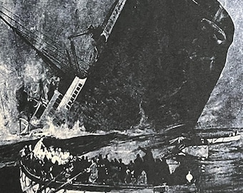 チャールズ・ディクソン タイタニック号沈没事故 1912年 グラフィック