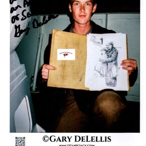 TITANIC FILM 1997, Gary DeLellis, (doble de Leo) foto firmada. IMAGEN 1