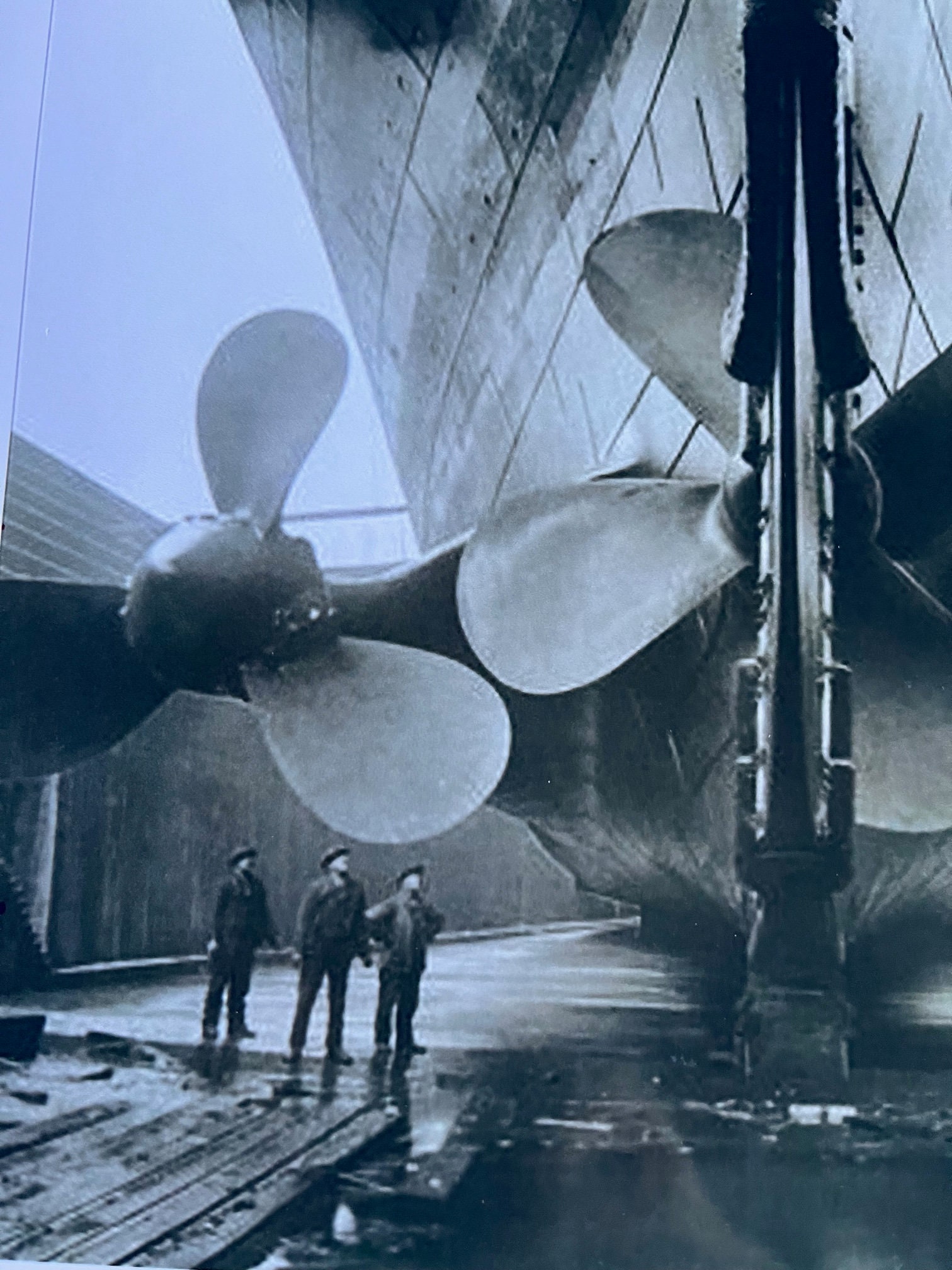 Titanic Rutter RMS Titanic's Massive Rudder and Propellers in TGD | Historic Belfast ...