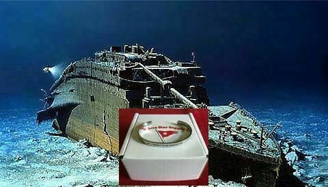 EXCLUSIVE RMS TITANIC Exact Wreck Coordinates Bracelet - Etsy