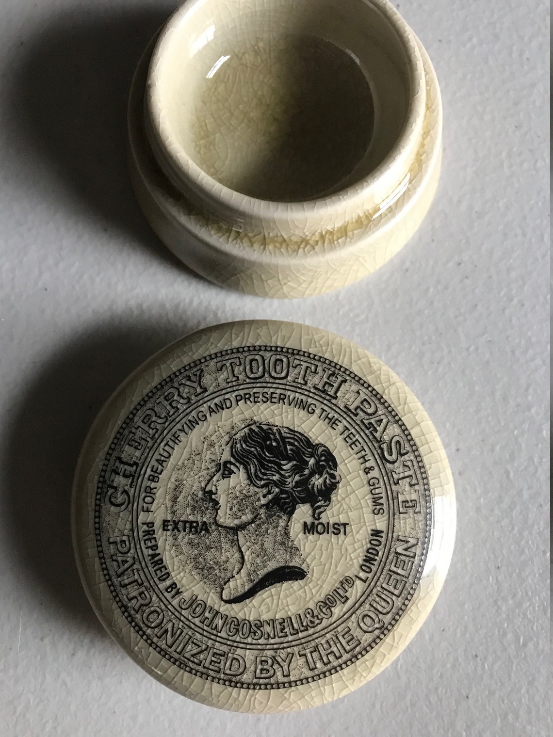 RMS Titanic Gosnell & Company Cherry Toothpaste Jar/pot Etsy UK