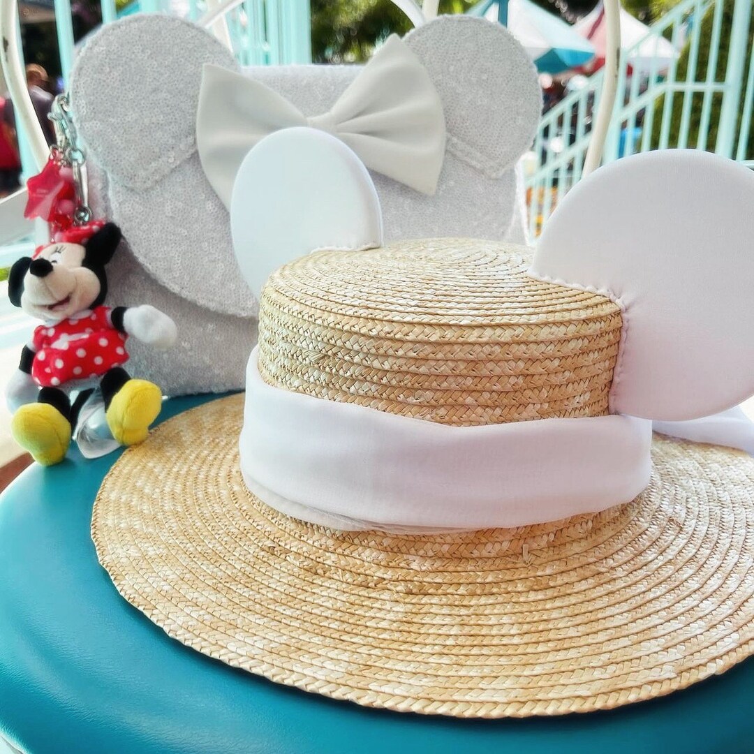 Engraved Disney Adjustable Wide Brim Hat Custom Wide Brim Hat - Snow White Inspired - Poured Not Stirred main image 4