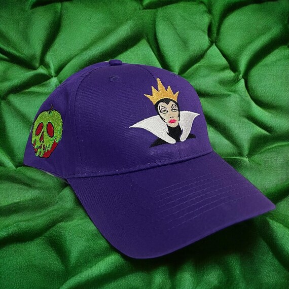 Disney Snow White Evil Queen Poison Apple Embroidered Cap  display picture 3