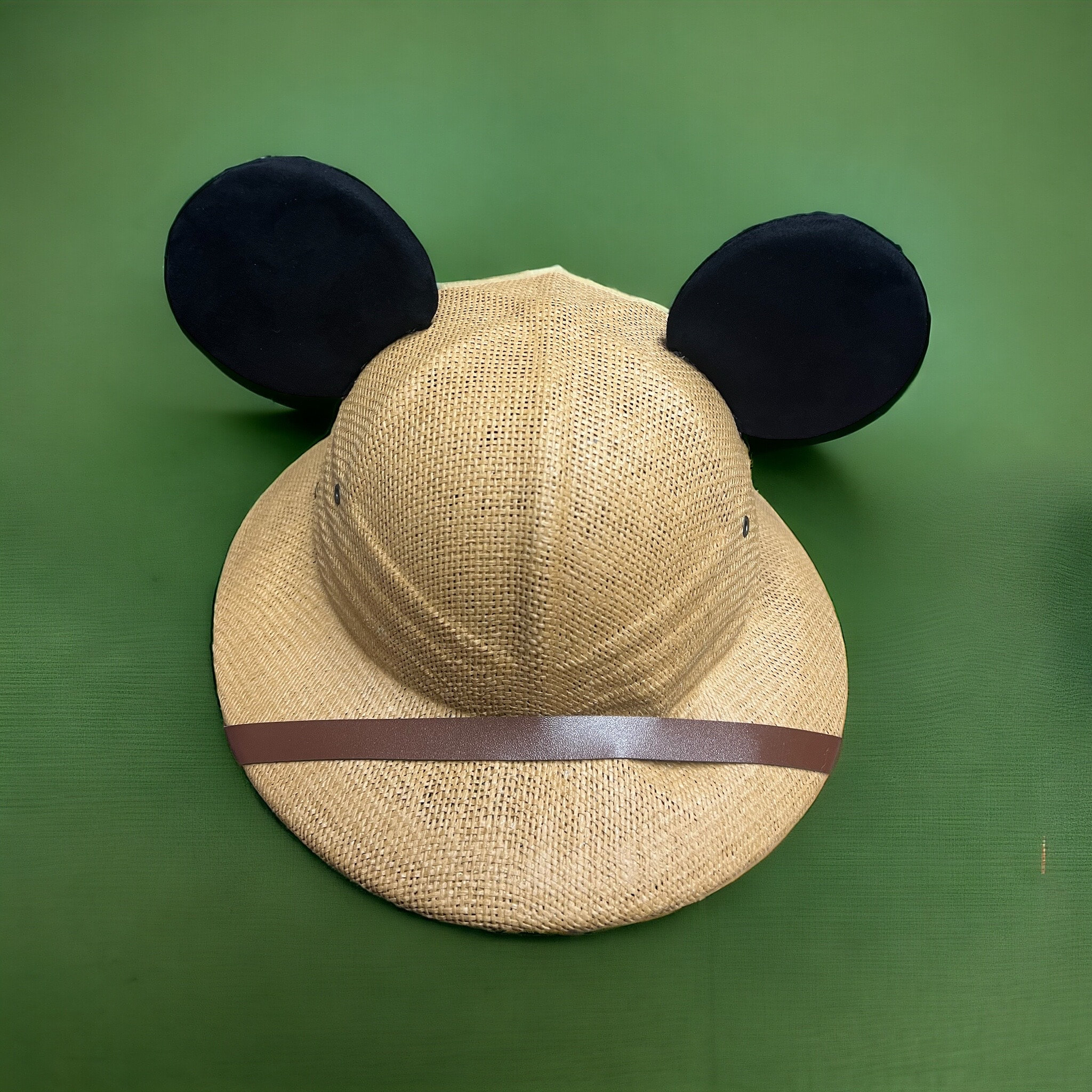 Safari Adventure Hard Hat With Mouse Ears – Handmade for Disney's