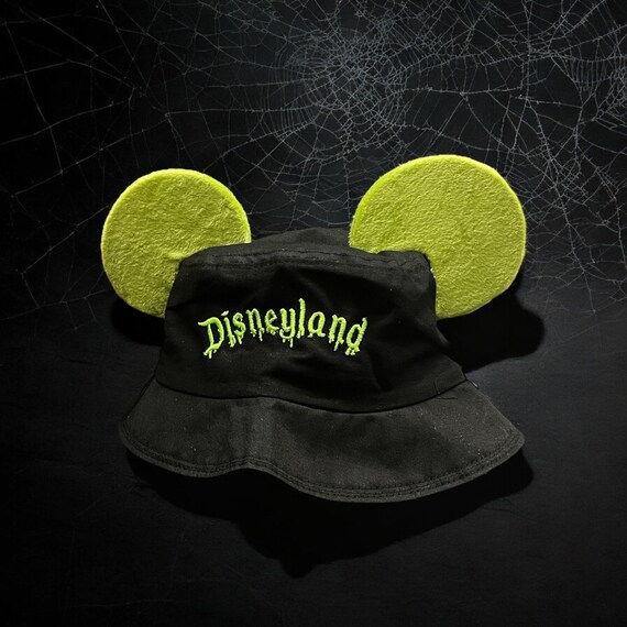 Halloween Disneyland Drip Bucket Hat With Mickey Ears  display picture 1