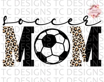 Soccer Mom PNG, Mom Life PNG, Soccer Mom Sublimation DTG Printing File