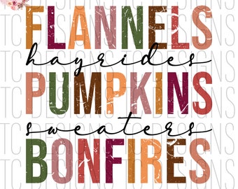 Flannels Hayrides Pompoenen Vintage Of Schoon PNG-bestand voor sublimatie, Herfst Sublimatie, Herfst, Thanksgiving, Oktober, SVG