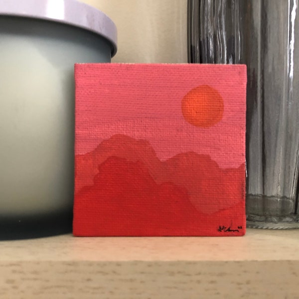 Mini Canvas Etsy