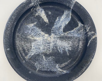 Studio pottery plate