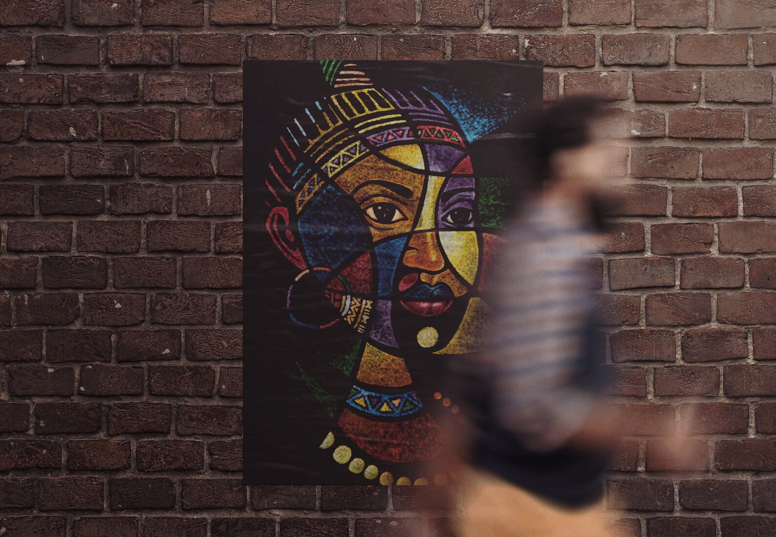 Digital African Art Instant Download Zimbabwe Painting Give Etsy